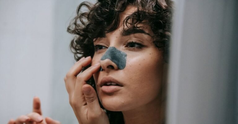 Menghilangkan komedo di hidung