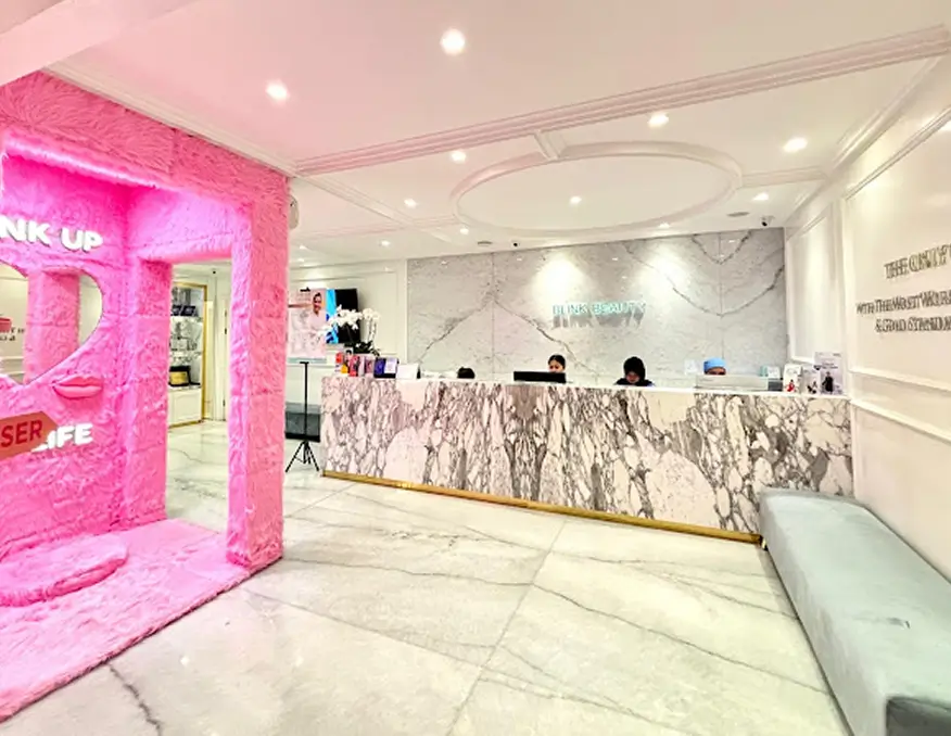 Interior of Blink Beauty Clinic Jakarta