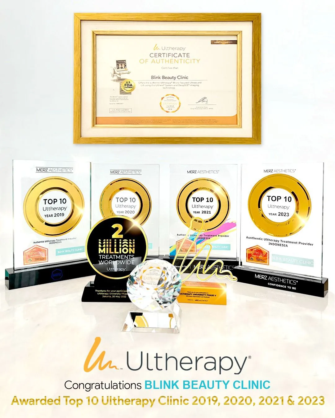 10 klinik ultherapy teratas 2019, 2020, 2021, & 2023